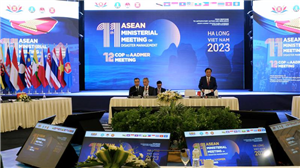 Hội nghị Bộ trưởng ASEAN về Quản lý thiên tai lần thứ 11 tại Hạ Long ( Quảng Ninh )